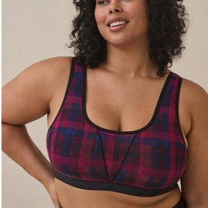 NWT Torrid Unlined Cotton Bralette